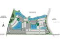 Community map showing the layout of homesites, lakes, and wetland preserve at 5663 Loggia Ln, Kissimmee, FL 34758