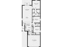 Detailed floorplan showcasing the layout of the home including bedrooms, bathrooms, and living spaces at 5663 Loggia Ln, Kissimmee, FL 34758