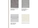 Selection of interior finishes including carpet, tile, cabinets, and quartz options at 5663 Loggia Ln, Kissimmee, FL 34758