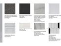 Selection of flooring, countertop, and cabinet samples at 853 Junonia Blvd, New Smyrna Beach, FL 32168