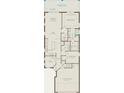 Detailed floor plan showcasing the layout of the home with labeled rooms and dimensions at 2334 Lily Bloom Rd, St Cloud, FL 34771