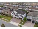 Aerial view of a home showcasing its location within a residential community at 8109 Ludington Cir, Orlando, FL 32836