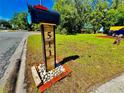 Charming mailbox with visible house number and red flag against a backdrop of lush greenery at 511 S Alder Ave, Orlando, FL 32807