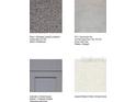 Selection of flooring, cabinets, and quartz samples to customize your home at 7335 Capstone Dr, Groveland, FL 34736