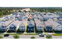 Aerial view of a neighborhood with modern homes and well-maintained streets, identified by a home pin at 4233 Mistwood St, Winter Garden, FL 34787