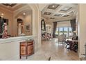 Elegant foyer showcases high ceilings, tile floors, and an open floor plan at 13025 Water Point Blvd, Windermere, FL 34786