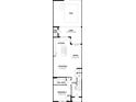 Home floorplan featuring 2 bedrooms, kitchen, living, dining, and pool/lanai at 2367 Distant Sun Trl, Kissimmee, FL 34747