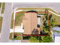 Aerial view of a single-Gathering home on a well-maintained lot at 2411 Trafalgar Dr, Orlando, FL 32837