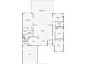 Real estate floor plan showcasing the layout of the home including bedrooms, bathrooms, kitchen, and living spaces at 212 Hazeltine Dr, Debary, FL 32713