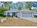 Charming single-story home featuring a two-car garage and well-maintained landscaping at 19430 Sw 100Th Loop, Dunnellon, FL 34432