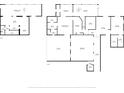 Detailed floor plan showcasing the layout of the home with room dimensions and spatial relationships at 409 San Sebastian Prado, Altamonte Springs, FL 32714