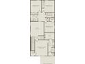 Second floor with owner's suite, loft, laundry and 3 additional bedrooms and bathrooms at 5044 Starling Bird Ln, St Cloud, FL 34771