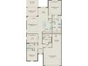 Detailed floor plan showcasing the layout of the home, including bedrooms, bathrooms, and living spaces at 2729 Serenity Meadow Dr, Kissimmee, FL 34744