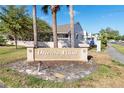 Community sign for Orienta Point, showcasing the neighborhood's entrance at 440 Orienta Point St, Altamonte Springs, FL 32701