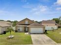 Inviting home with lush green lawn and a well-maintained exterior at 5118 Luna Negra Dr, Orlando, FL 32811