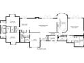 Detailed floor plan showcases the layout of this spacious home at 6054 Tarawood Dr, Orlando, FL 32819