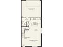Detailed floorplan showcasing the home's layout, including the kitchen, cafe, and gathering room at 16354 Grey Pine Dr, Winter Garden, FL 34787