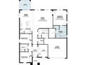 Detailed floorplan showcasing the layout of the home at 756 Pointe Emerson Blvd, Apopka, FL 32703