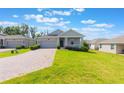 Beautiful single-Gathering home with a well-maintained lawn and brick paved driveway at 1757 Brush Cherry Pl, Ocoee, FL 34761