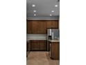 Modern kitchen featuring stainless steel appliances and ample cabinet space at 2055 Town Pasture Dr, Eustis, FL 32726
