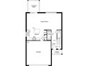 Open-concept floor plan features a large great room, kitchen, and covered patio at 207 Rivermill Way, Lake Wales, FL 33859