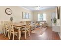 Cozy living room featuring comfortable seating, modern decor, and ample natural light at 2952 Lucayan Harbour Cir # 106, Kissimmee, FL 34746