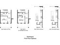Sweetgum first floor options featuring an optional chef's kitchen, extended island and bedroom or study at 30269 Rustic Mill St, Mount Dora, FL 32757