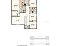 Second floorplan featuring bedrooms, owner's suite, loft, laundry, and bathrooms at 5006 Vellacito Way, Davenport, FL 33897