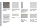 This image displays flooring, backsplash, countertop, and cabinet material selections for the home at 861 Junonia Blvd, New Smyrna Beach, FL 32168
