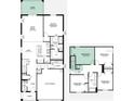 Detailed floor plan showcasing the layout of the home's rooms and dimensions at 3824 Bluethread Way, Poinciana, FL 34759