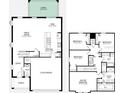 Detailed floorplan of the home, showcasing the layout of rooms and the spacious lanai at 3828 Bluethread Way, Poinciana, FL 34759