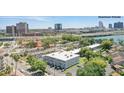 Property aerial view features proximity to Downtown Orlando and serene lake views, showcasing urban accessibility and tranquil surroundings at 320 Lakeview St # 222, Orlando, FL 32804