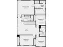 Layout of the house, featuring the primary suite, bedrooms, bathrooms, loft, and laundry room at 5657 Loggia Ln, Kissimmee, FL 34758