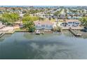 Waterfront home with a private dock offering stunning bay views and direct water access at 2384 John Anderson Dr, Ormond Beach, FL 32176
