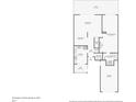 Detailed first floor plan showcasing the layout of the home at 702 Glasgow Ct, Winter Springs, FL 32708