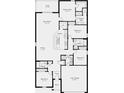 Detailed floor plan showcasing the layout, including the primary suite and 4 bedrooms at 4760 Yellow Elder Way, Kissimmee, FL 34758
