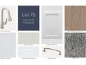 Interior selections for the Corina XL floorplan featuring, wood tile flooring, carpet, hardware, and white cabinets at 2703 Ravencliffe Ter, Oviedo, FL 32765