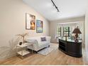 Cozy office space with bay window and custom built-in desk at 324 Old Mill Rd, Enterprise, FL 32725