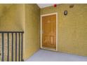 Exterior door, providing a secure and private entry to the apartment at 5283 Images Cir # 308, Kissimmee, FL 34746