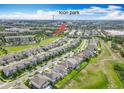 Aerial view showcasing the community's proximity to Icon Park and surrounding attractions at 7398 Alpine Butterfly Ln, Orlando, FL 32819