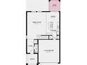 First floor plan featuring an open-concept layout including a great room, kitchen, dining area, and lanai at 4622 Snapdragon Pl, Lake Hamilton, FL 33851
