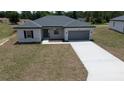 Charming single-story home with a well-manicured lawn and a two-car garage at 13247 Sw 83Rd Cir, Ocala, FL 34473