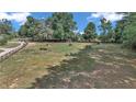 Large backyard with play equipment, offering space for outdoor activities and recreation at 2299 Nw 135Th Ln, Citra, FL 32113