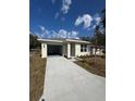 One-story home with an attached garage and freshly landscaped front yard, offering great curb appeal at 1007 Colyer St, Orlando, FL 32805