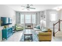 Inviting living room with modern decor, neutral walls, and comfortable seating at 1255 Marley Ln, Winter Springs, FL 32708