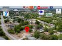 Neighborhood with an aerial view of single-Gathering homes and community amenities at 1312 Catalina Blvd, Deltona, FL 32725