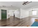 An open floor plan is enhanced by stylish laminate floors, connecting living spaces at 520 Via Verona Ln # 202, Altamonte Springs, FL 32714