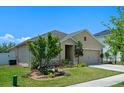 Inviting one-story home with lush landscaping and a well-maintained lawn at 1836 Partin Terrace Rd, Kissimmee, FL 34744