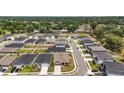 Areal view of property highlighting a neighborhood of similar homes and landscaped yards at 7054 Cruz Ct, Lakeland, FL 33813