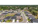 Areal view of property highlighting a neighborhood of similar homes and landscaped yards at 7054 Cruz Ct, Lakeland, FL 33813